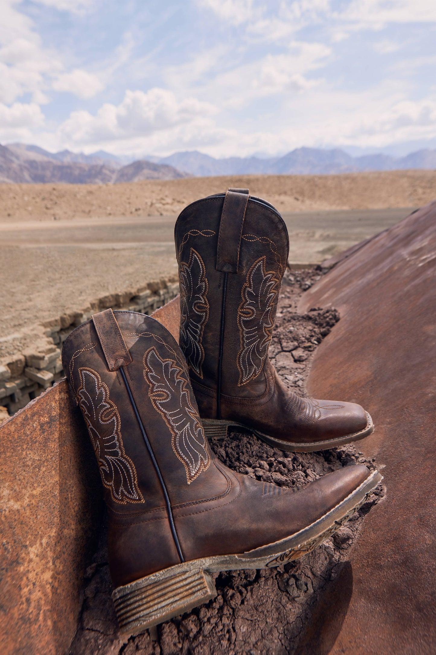 COMING SOON! Brown Leather Cowboy Boots