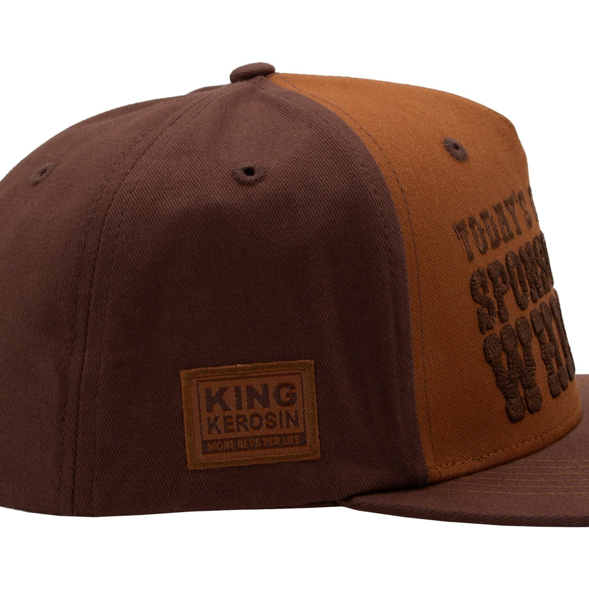 King Kerosin Snapback - Whiskey