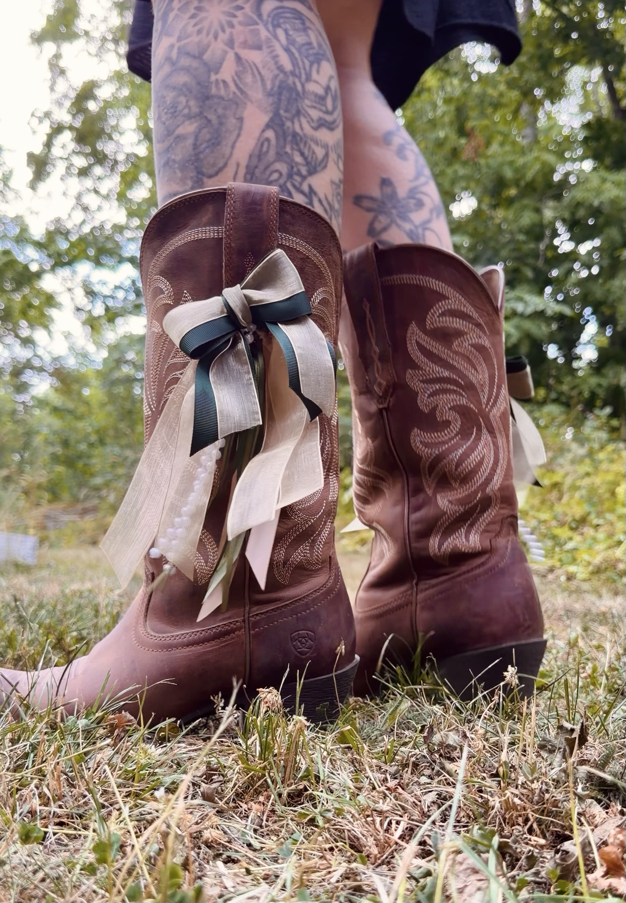 Grön Boot Bow