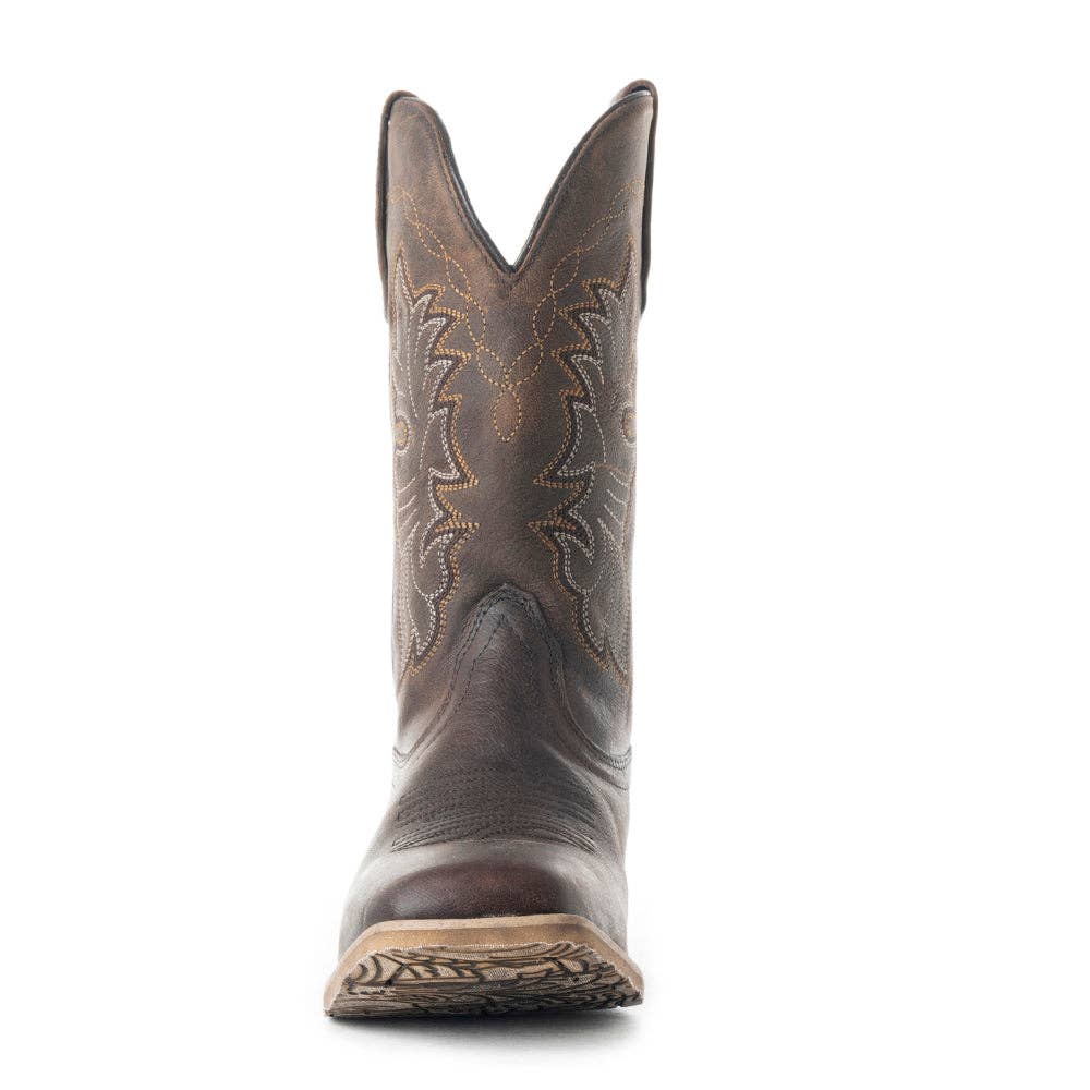 COMING SOON! Brown Leather Cowboy Boots