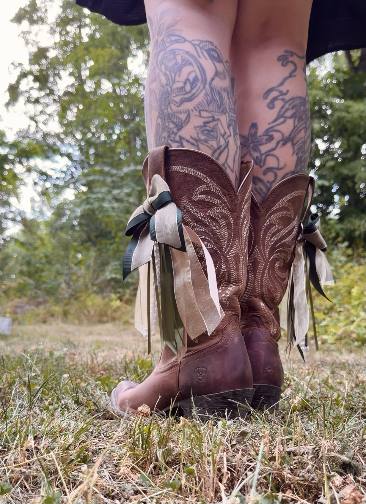 Grön Boot Bow