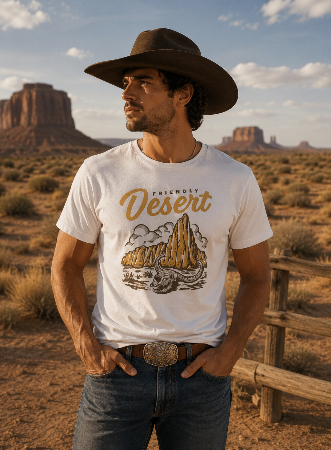 Premium Organic Tee Desert