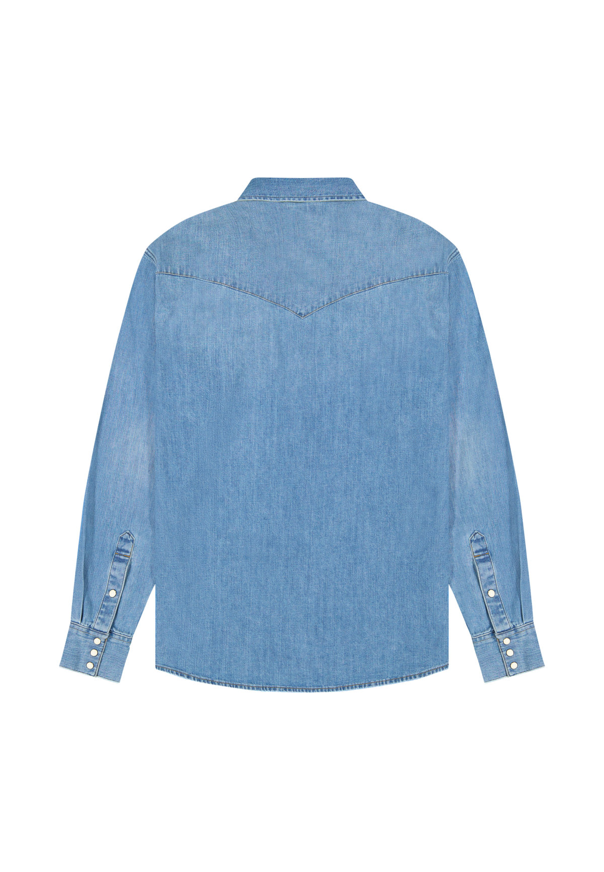 Western Shirt Mid Light Wash