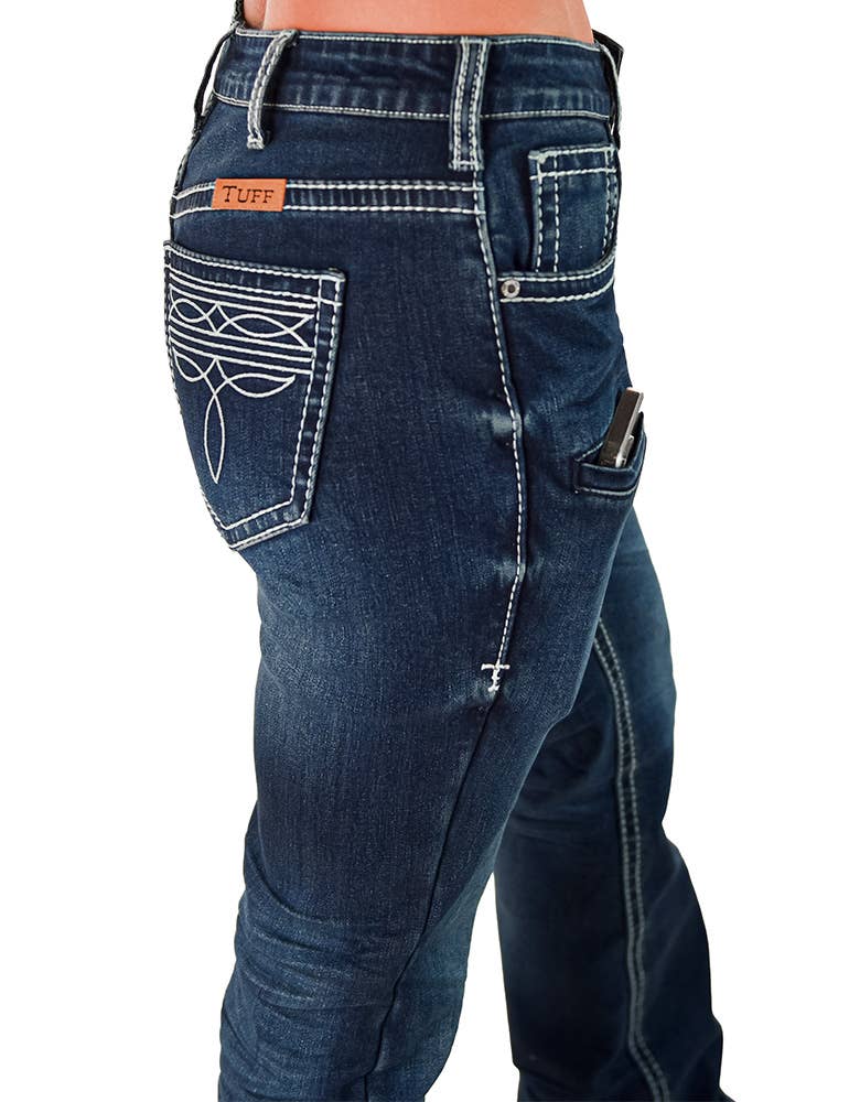 Bootcut jeans - flanell