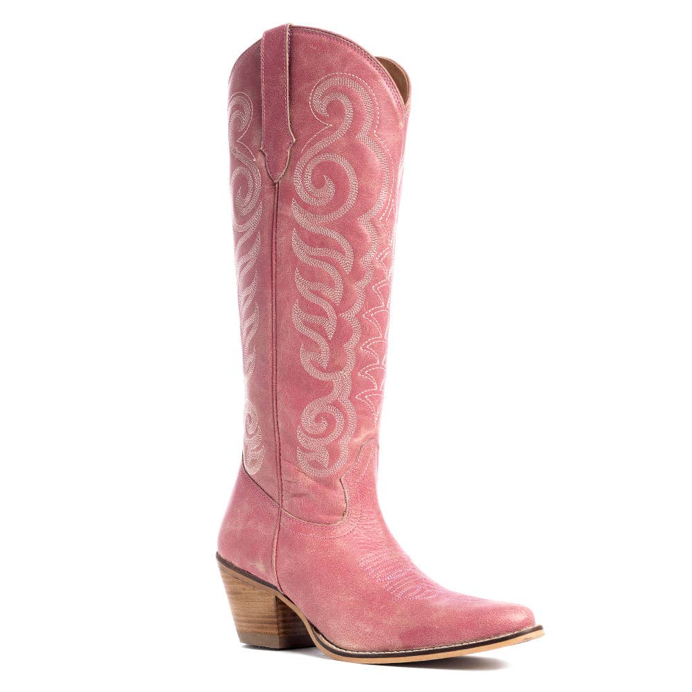 Nalejandra - Westernboots i äkta Läder
