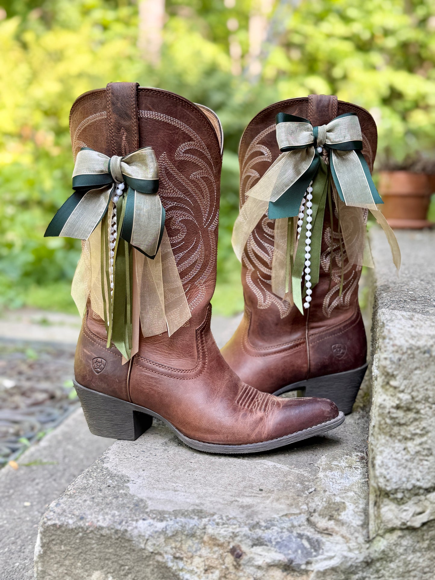 Grön Boot Bow