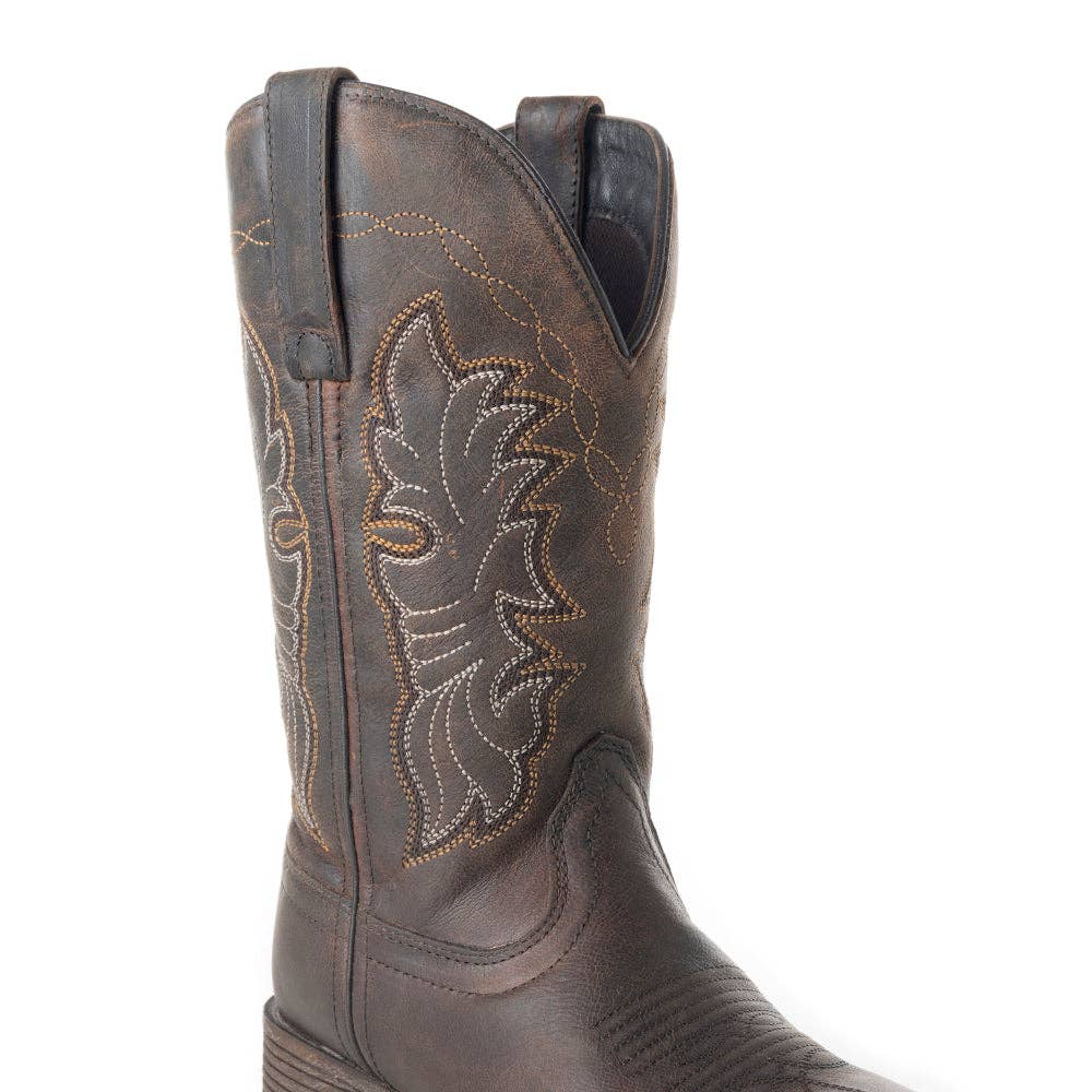 COMING SOON! Brown Leather Cowboy Boots