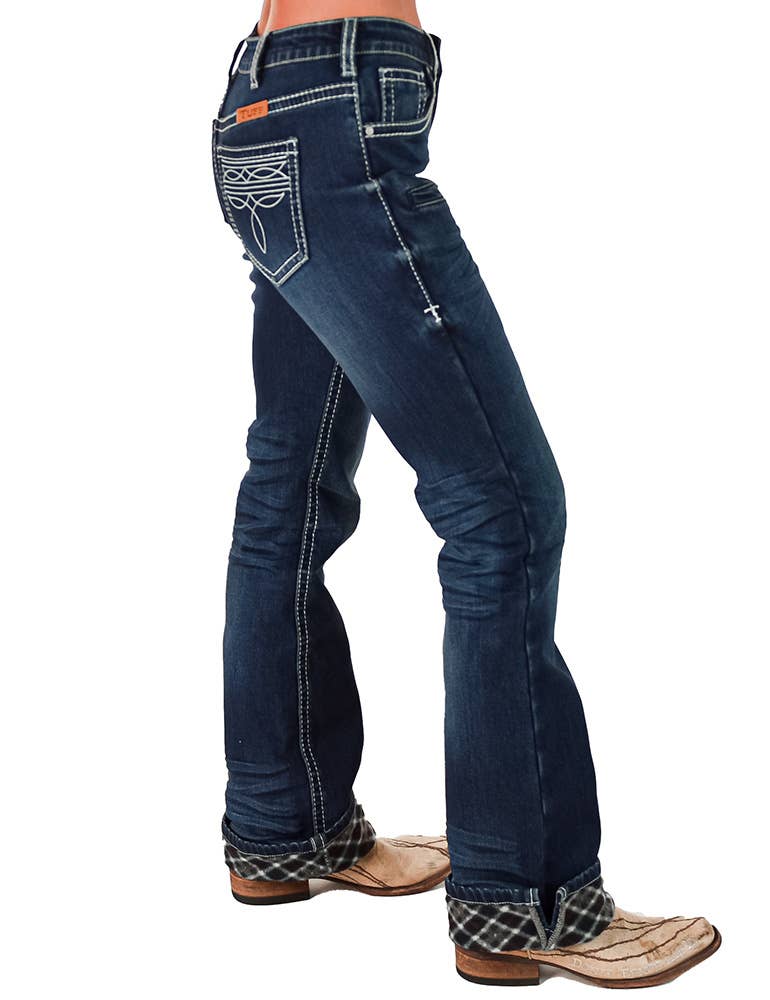 Bootcut jeans - flanell