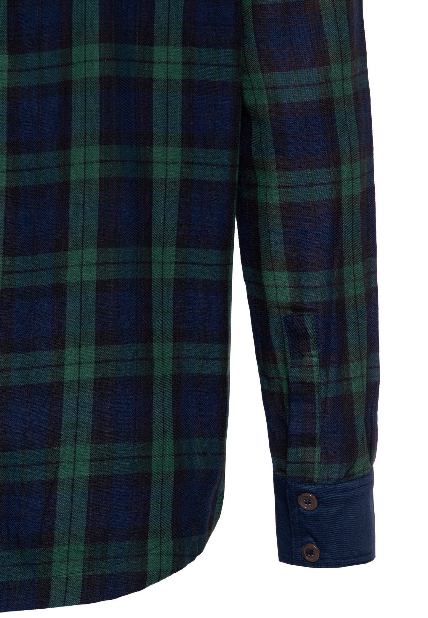 Flanellskjorta Marin - Plus Size