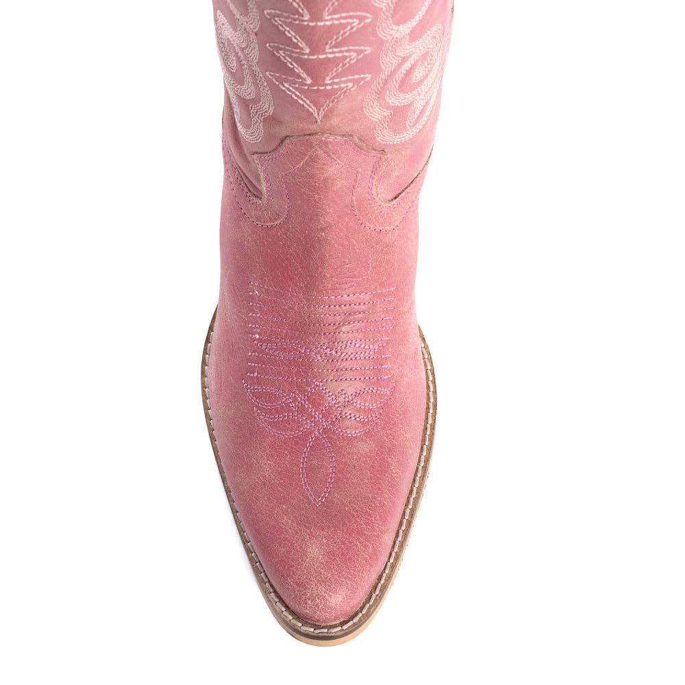 Nalejandra - Westernboots i äkta Läder