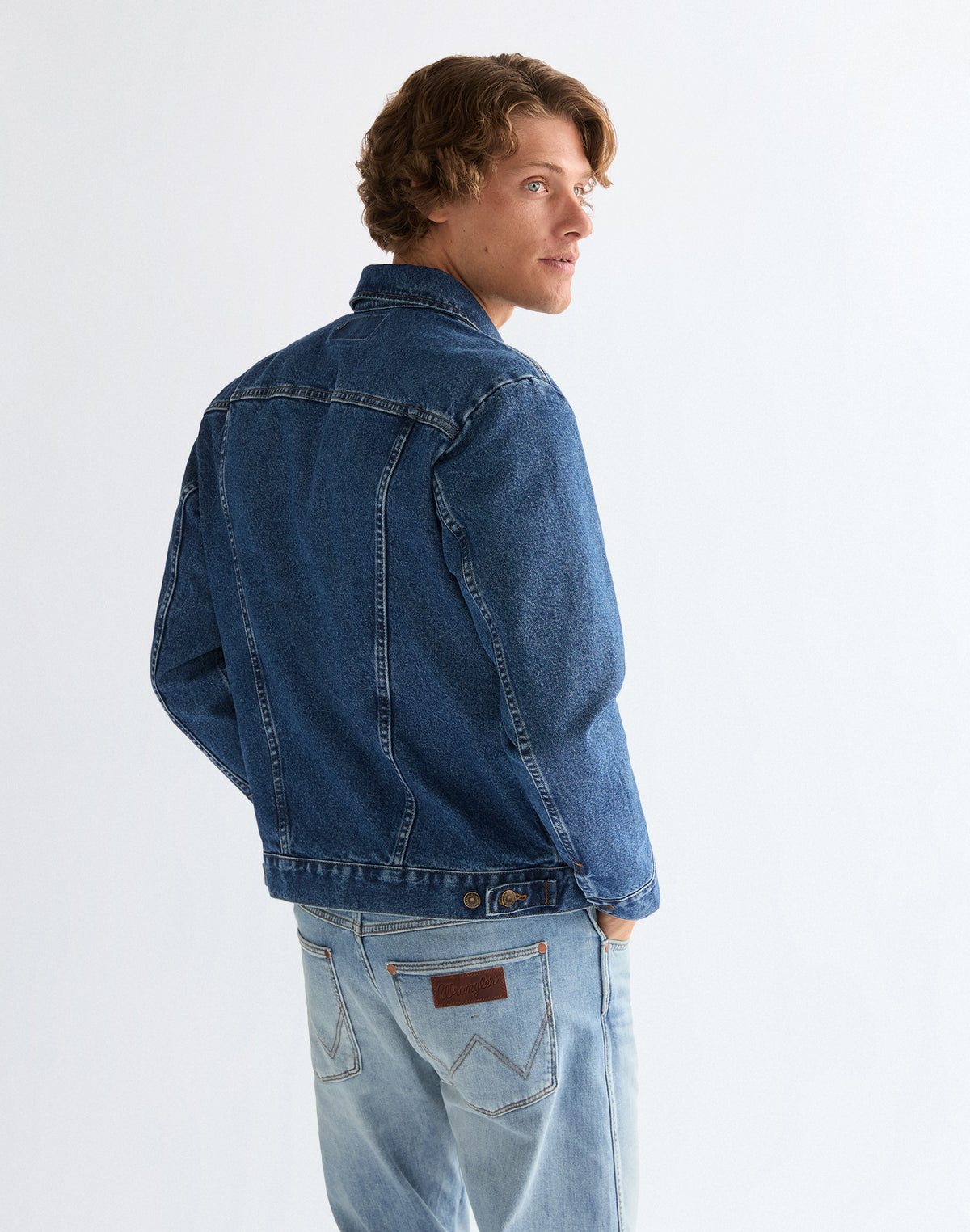 Cowboy Cut Jacket Stonewash