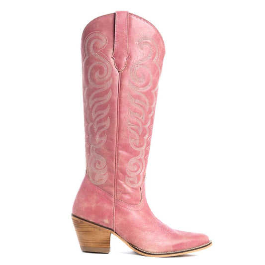Nalejandra - Westernboots i äkta Läder