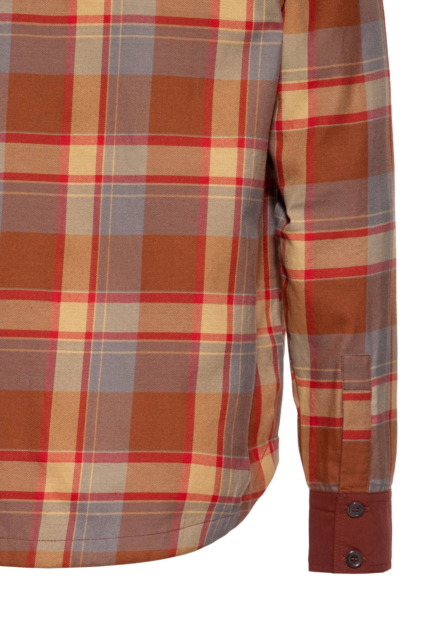 Flanellskjorta Rost - Plus Size