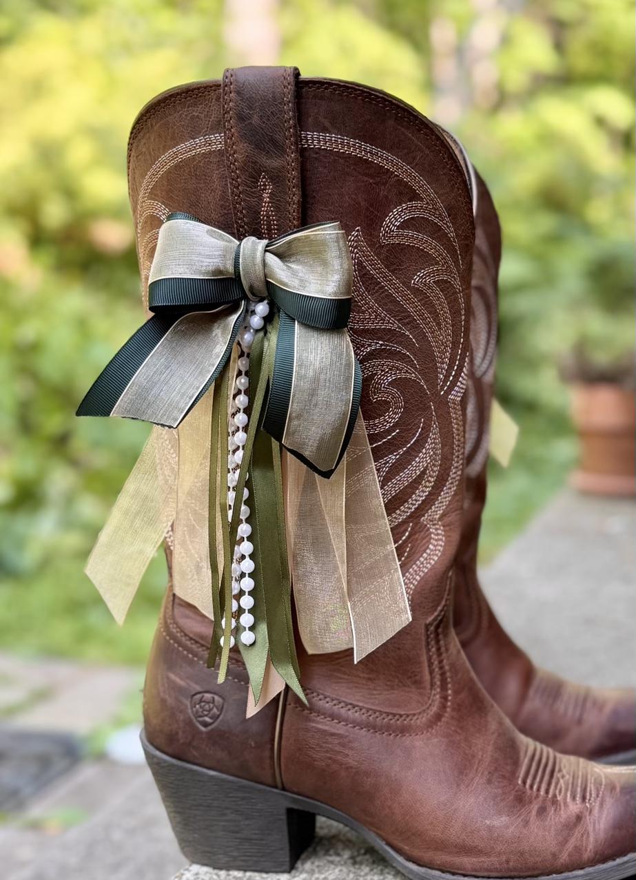 Grön Boot Bow