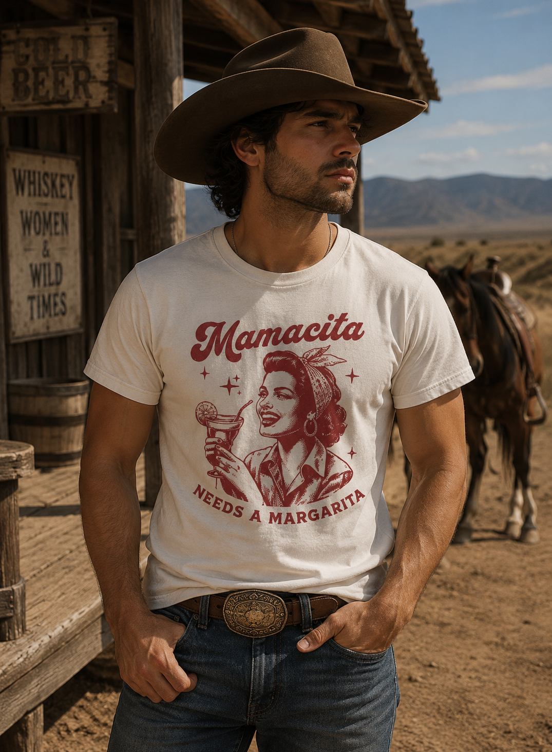 Premium Organic Tee Mamacita