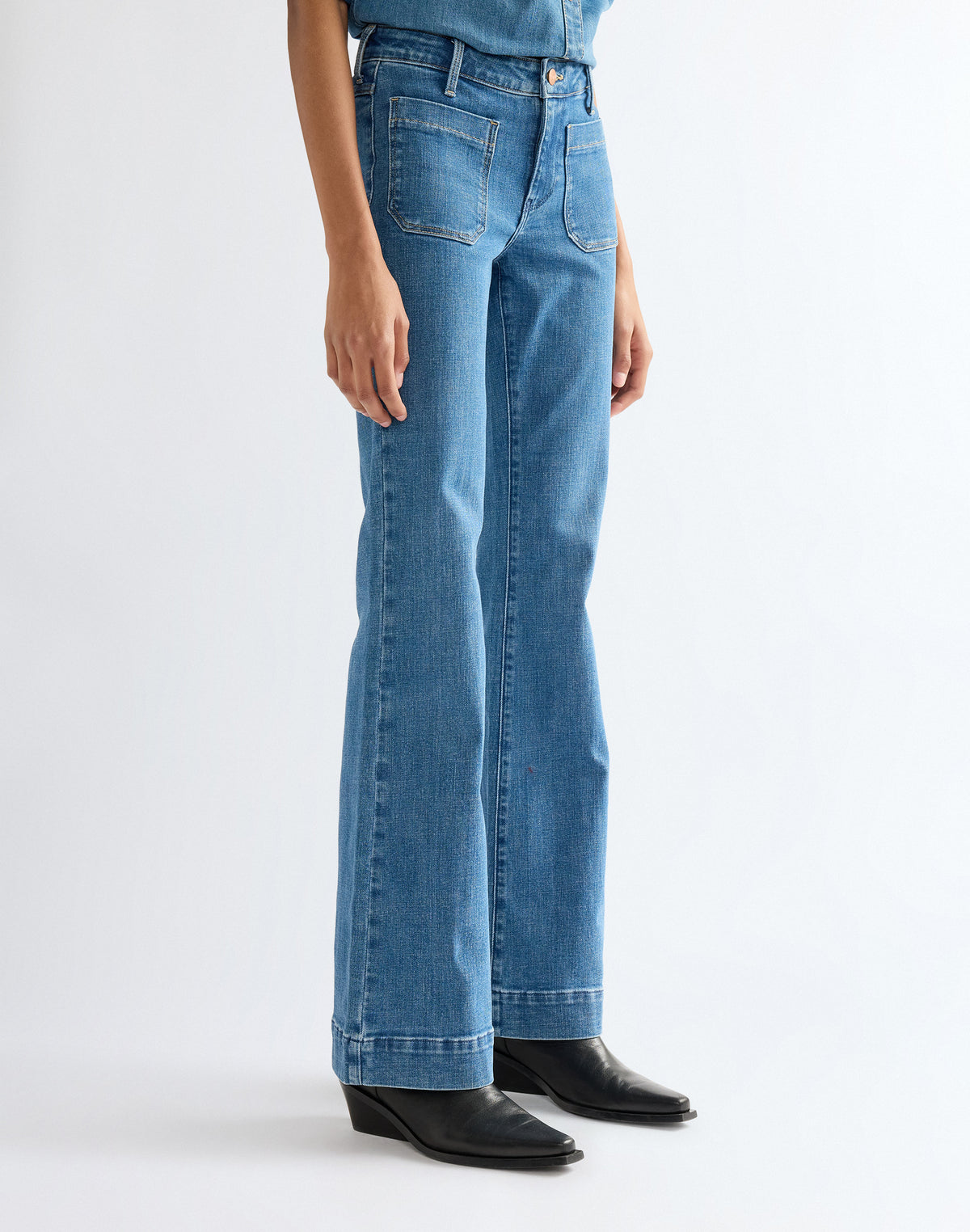 Flare Jean Indigo Rush