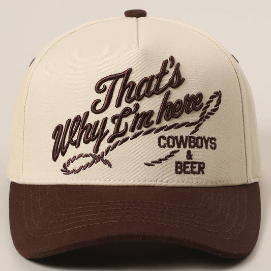 Cowboys & Beer keps