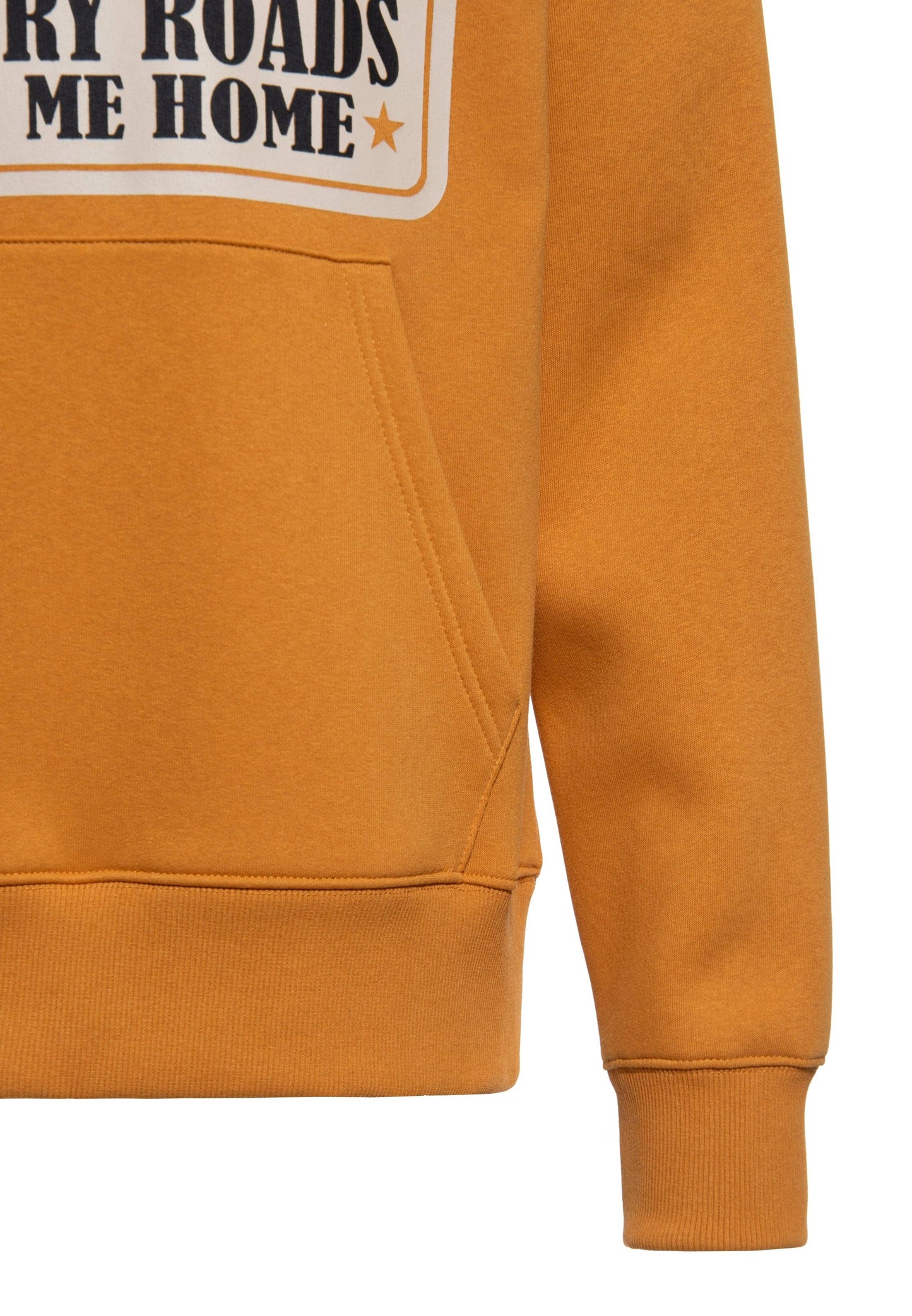 Orange Hoodie Country Roads