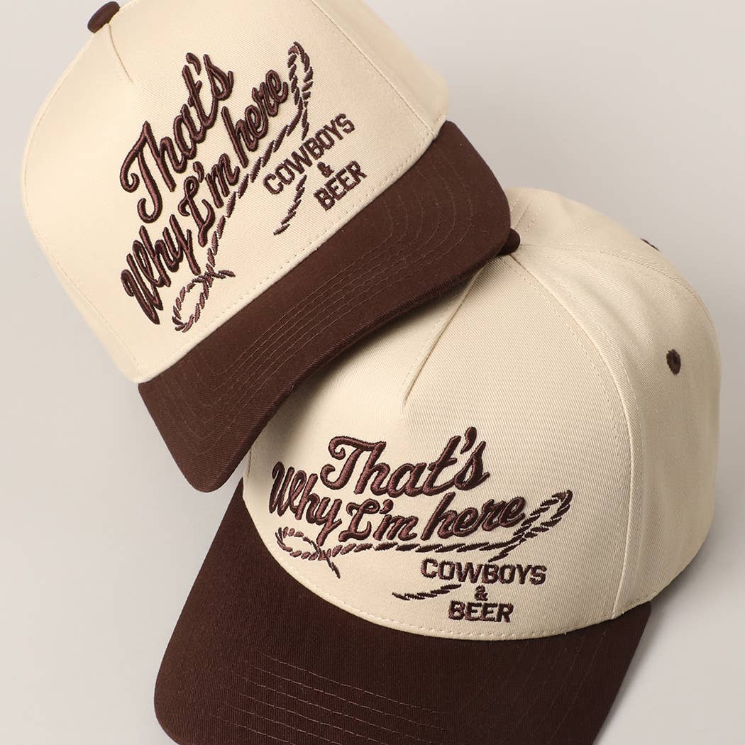 Cowboys & Beer keps
