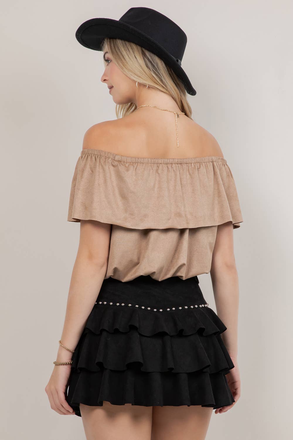 Sage Off-Shoulder Top